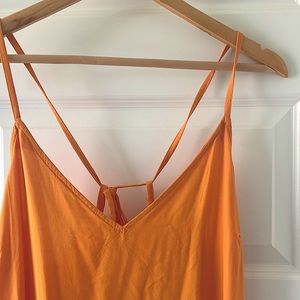 Orange Maxi Dress